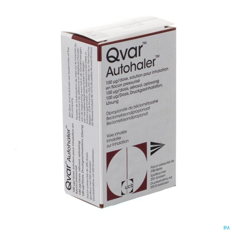 Qvar 100 Pi Pharma Autohaler Dose 200 X 100mcg Pip