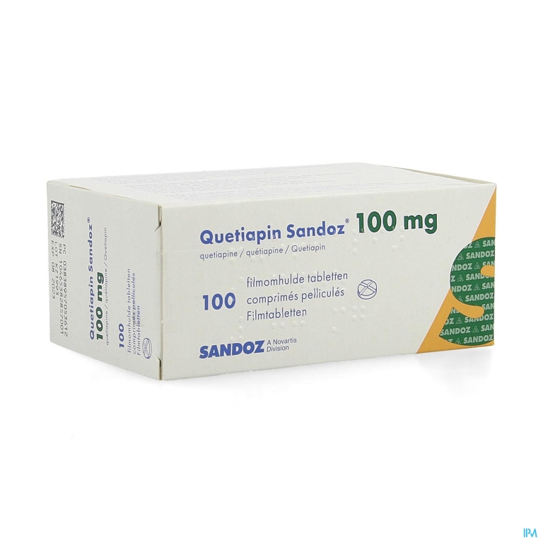 Quetiapin Sandoz Filmomh Tabl 100 X 100mg