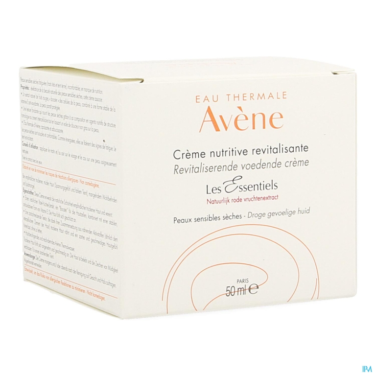 Avene Les Essentiels Revital. Voedende Creme 50ml