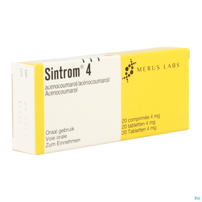 Sintrom Comp 20x4mg