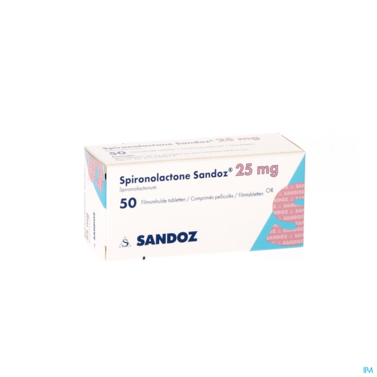 Spironolactone Sandoz 25mg Comp Filmomh 50