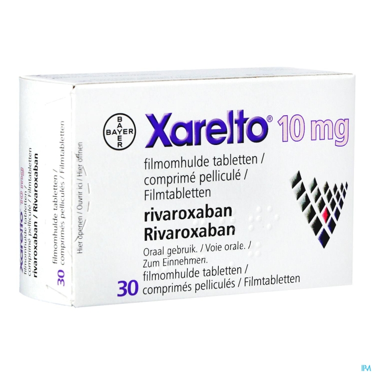 Xarelto 10mg Tabl 30 X 10mg