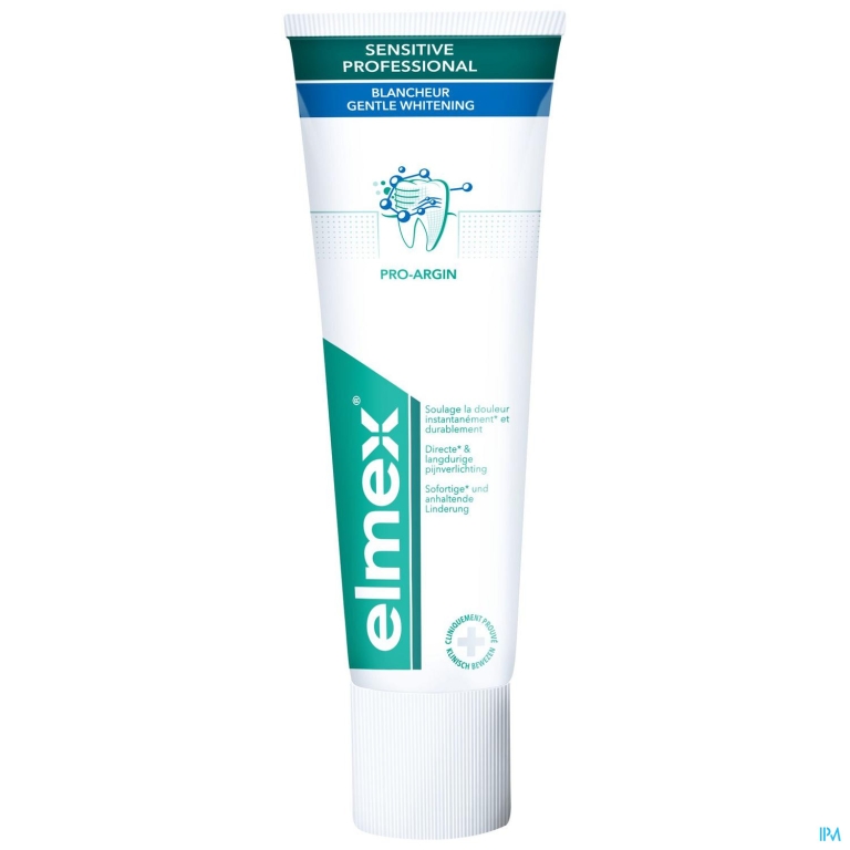 ELMEX® SENSITIVE PROFESSIONAL GENTLE WHITENING TUBE 2X75ML -1.50€