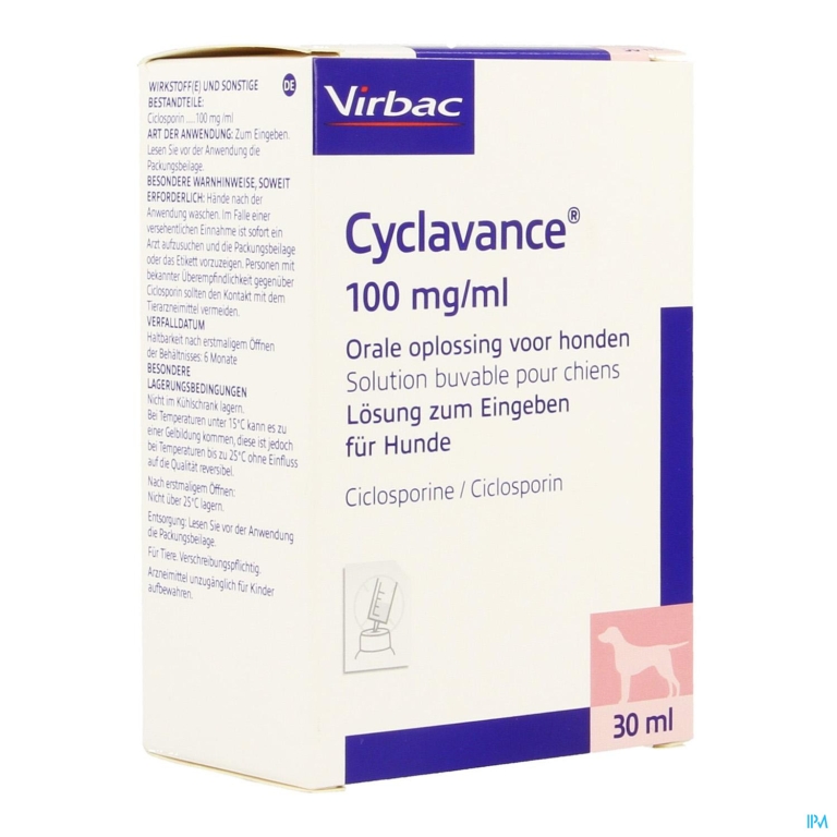 Cyclavance 100mg/ml Ora Opl Hond 30ml