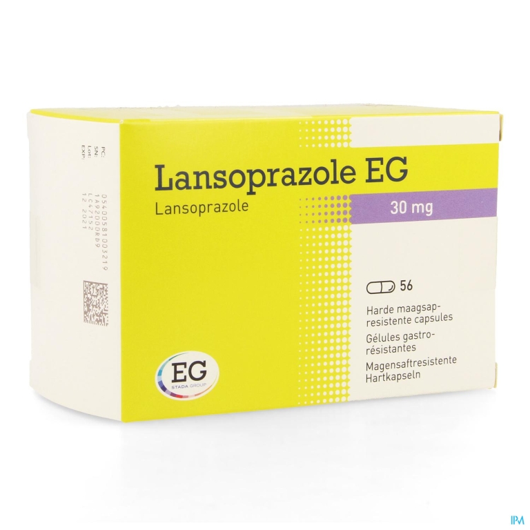 Lansoprazole EG 30 Mg Caps 56 X 30 Mg