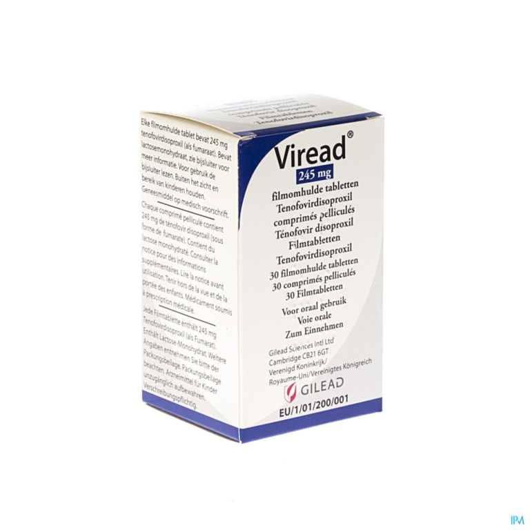 Viread 245mg Filmomh Tabl 30 X 245mg