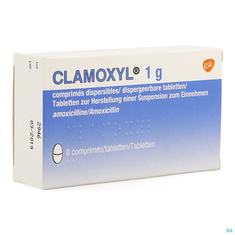 Clamoxyl 1000 “tabs” Comp 8x1000mg