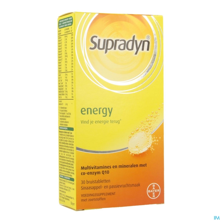 Supradyn Energy Bruistabletten 30 Cfr 4314274