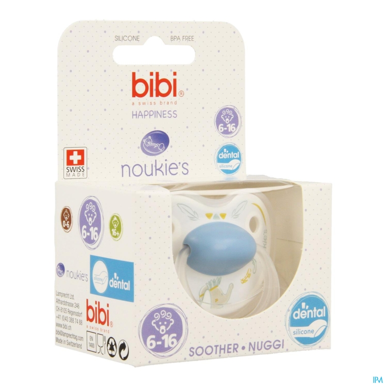 Bibi Fopspeen Hp Dental Noukie Bao&wapi 6-16m