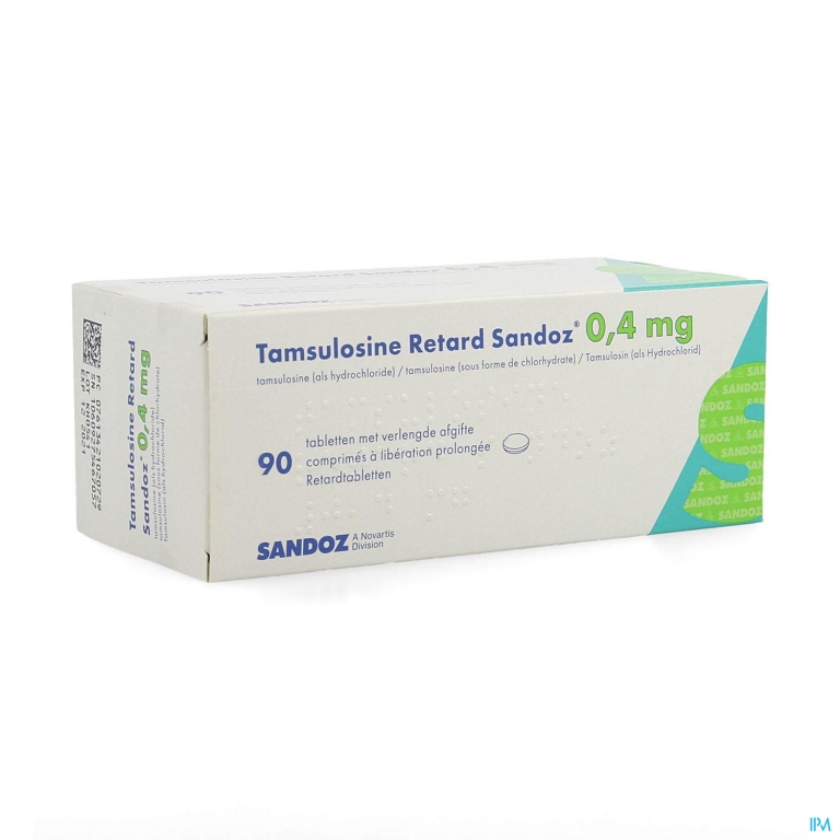 Tamsulosine Retard Sandoz 0,4mg Filmomh Tabl 90