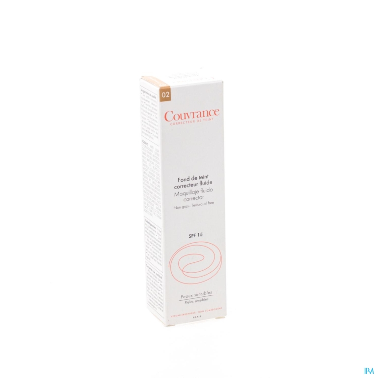 Avene Couvrance Fdt Fluide 02 Naturel 30ml