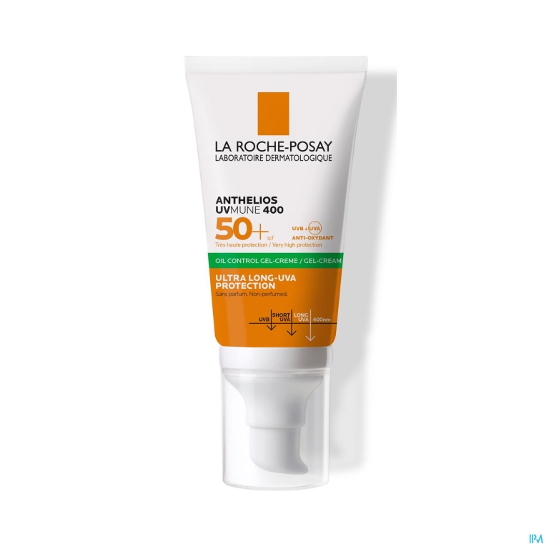 Lrp Anthelios Dry Touch Gel Uvmune 50+ Z/parf.50ml