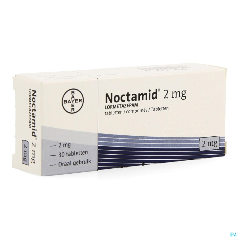 Noctamid 2mg Impexeco Comp 30 X 2mg Pip