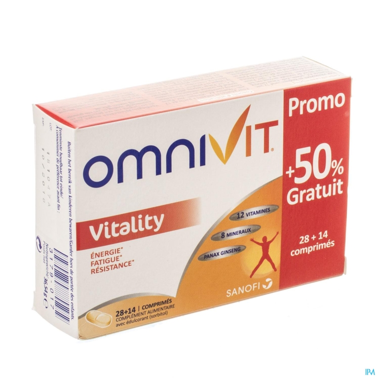 Omnivit Vitality Tabl 84