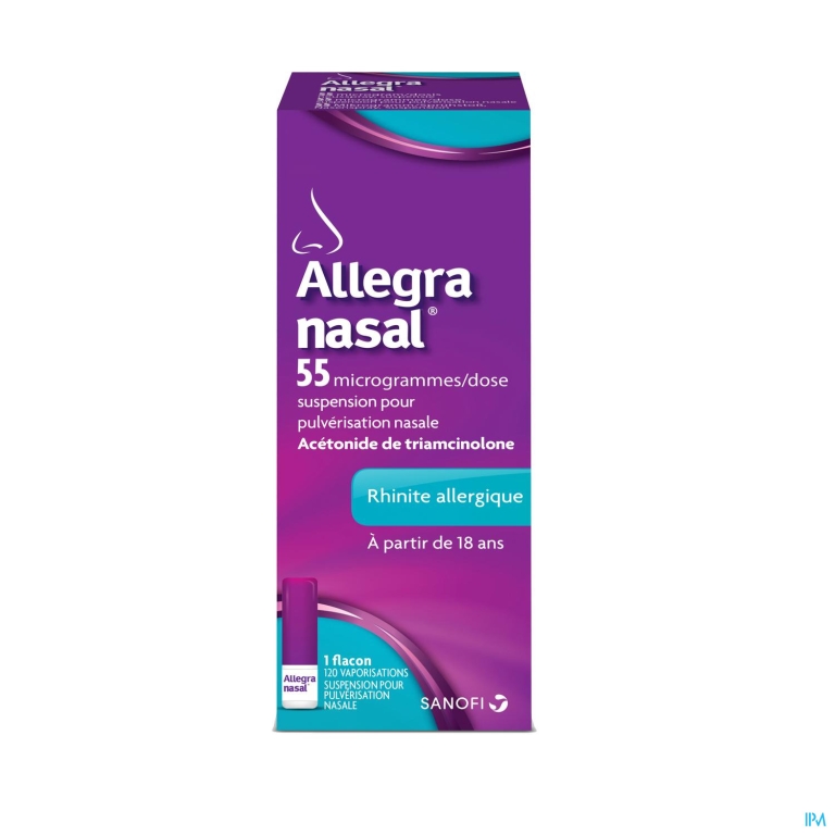 Allegra Nasal 55mcg/dosis Neusspray 120 Verstuiv.