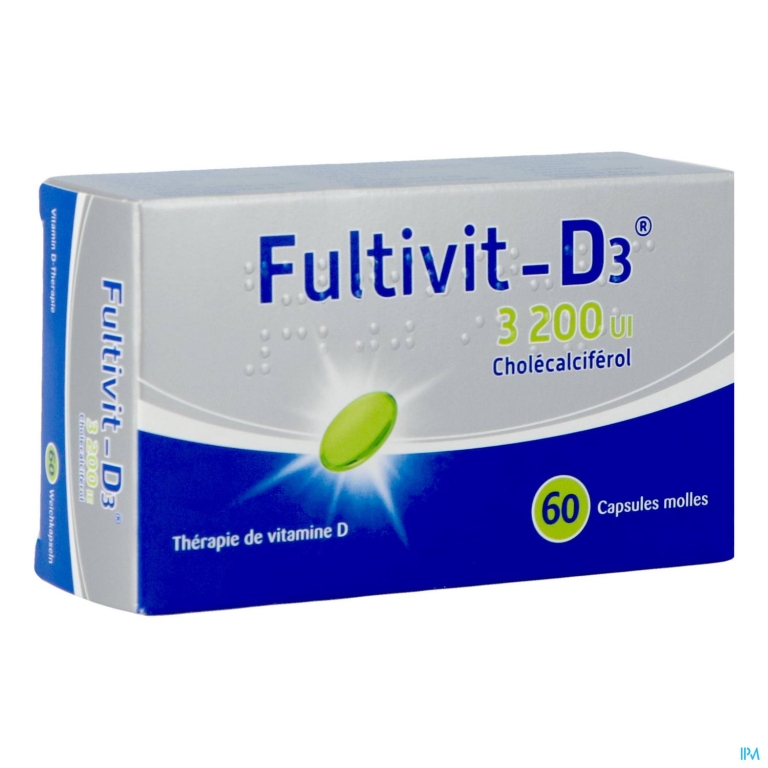 Fultivit-D3  3200Ie Caps Zacht 60