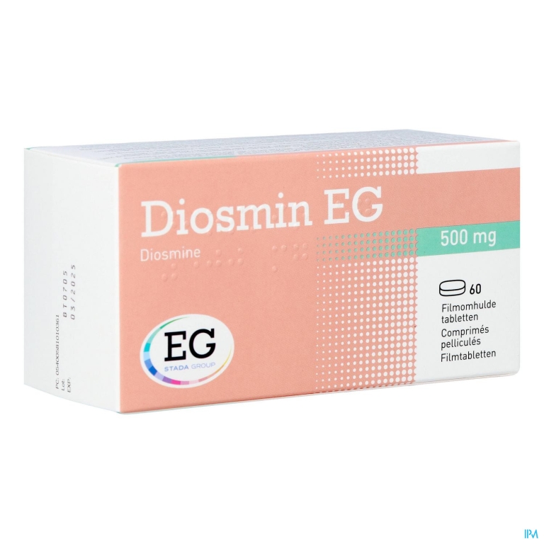 Diosmin EG 500Mg Filmomh Tabl  60