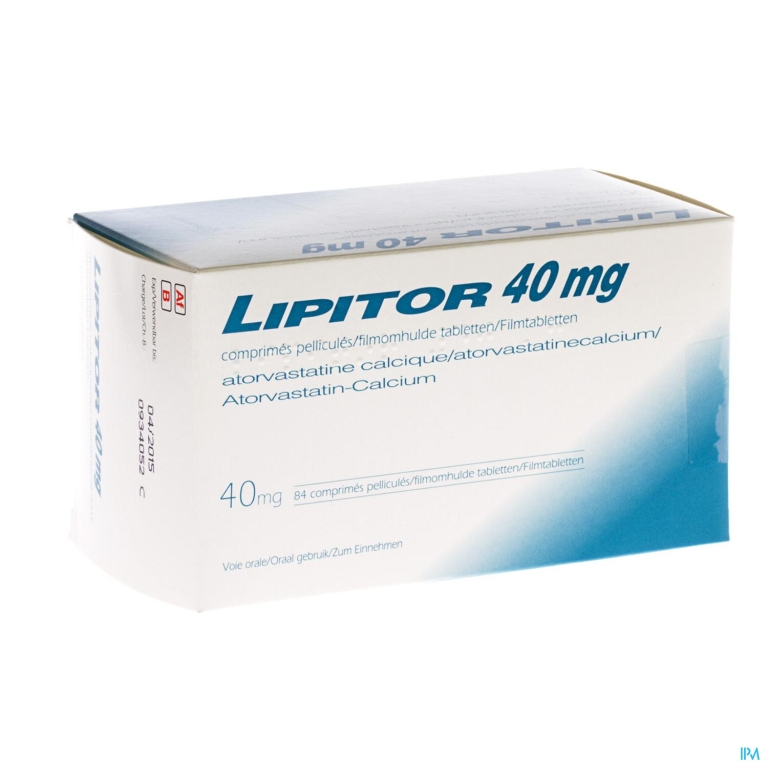 Lipitor 40 Pi Pharma Comp 84 X 40mg Pip