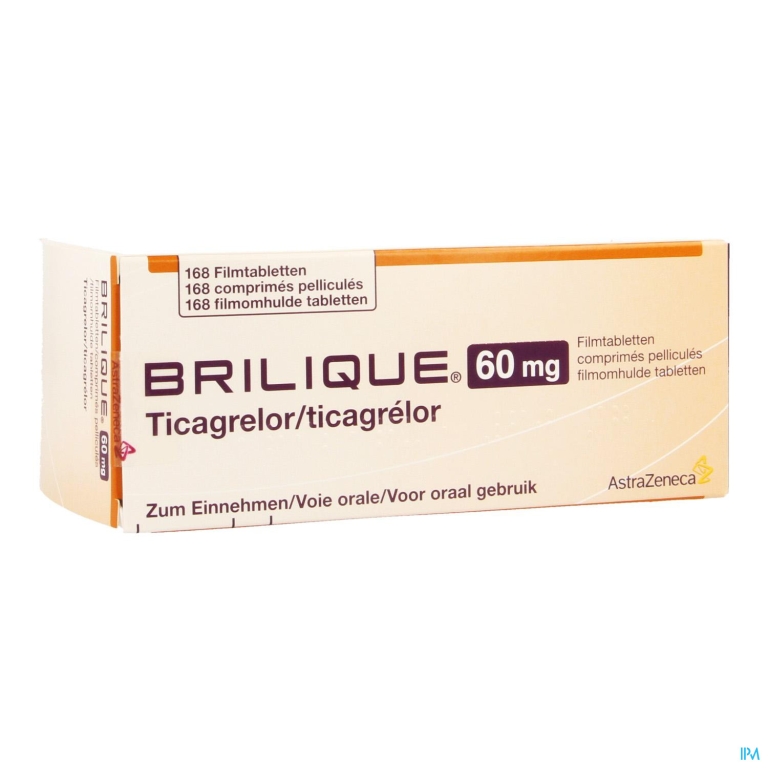 Brilique 60mg Filmomh Tabl 168 X 60mg