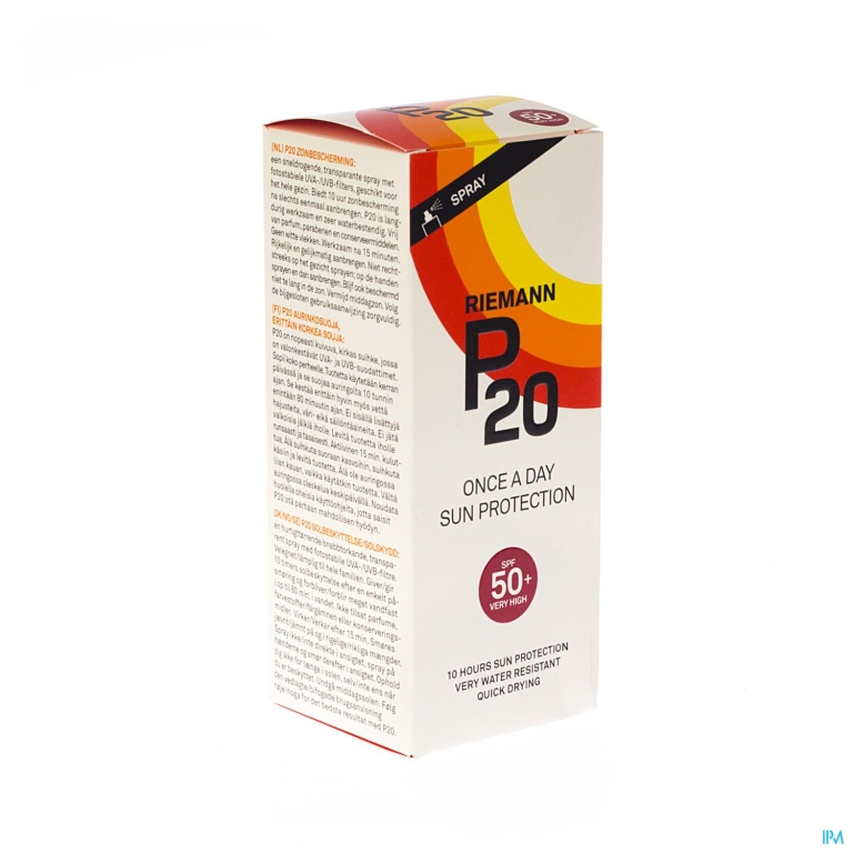 P20 Zonnespray Ip50+ 200ml