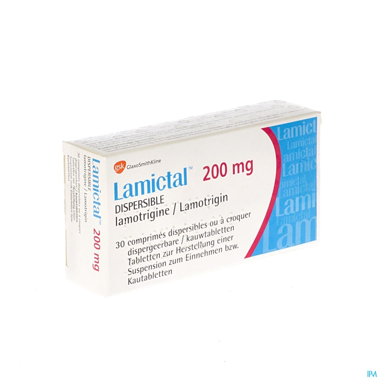 Lamictal Disp Tabl 30x200mg