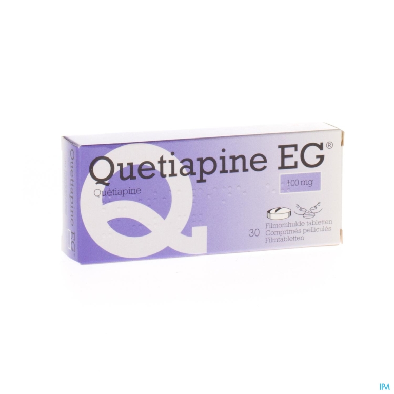 Quetiapine EG Filmomh Tabl 30X100Mg