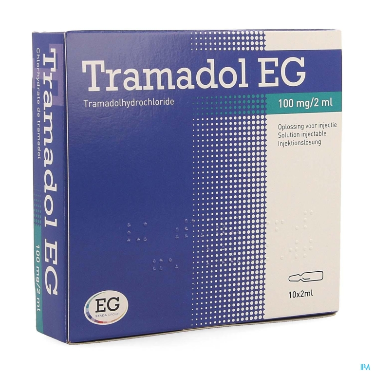 Tramadol EG Amp 10 X 2 Ml 100Mg/2Ml