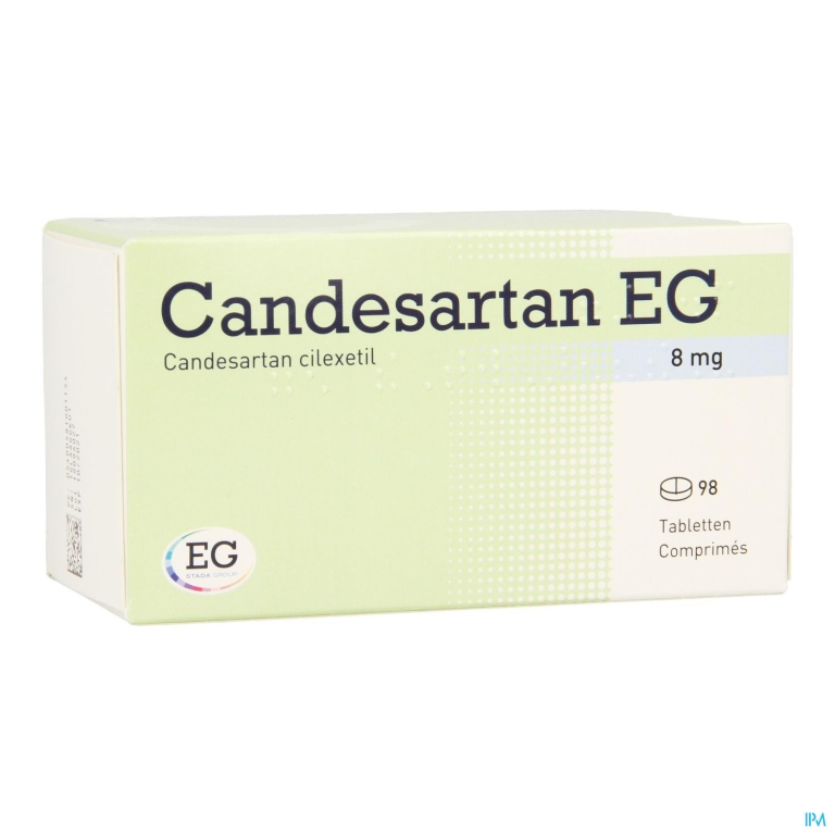 Candesartan EG 8Mg Tabl 98X8Mg