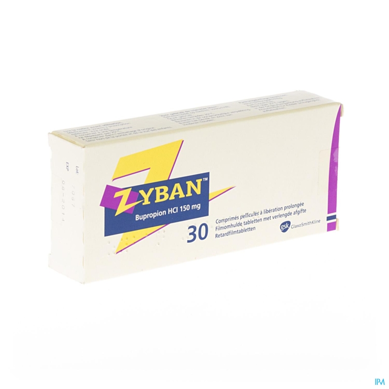 Zyban Comp. Verl. Afg. 30 X 150mg