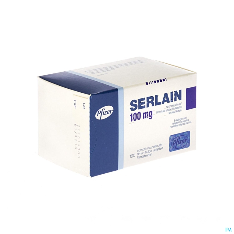 Serlain 100mg Comp Pell 100 X 100mg