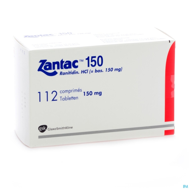 Zantac 150 Comp 112 X 150mg