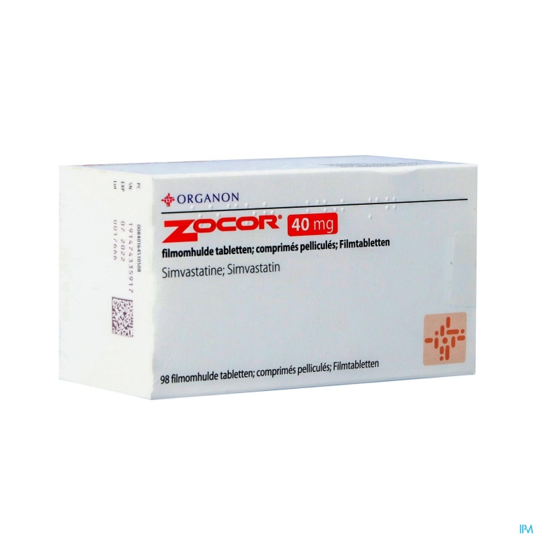 Zocor Tabl 98 X 40mg