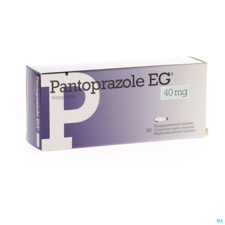 Pantoprazole EG 40Mg Maagsapresist.Tabl Blist 98