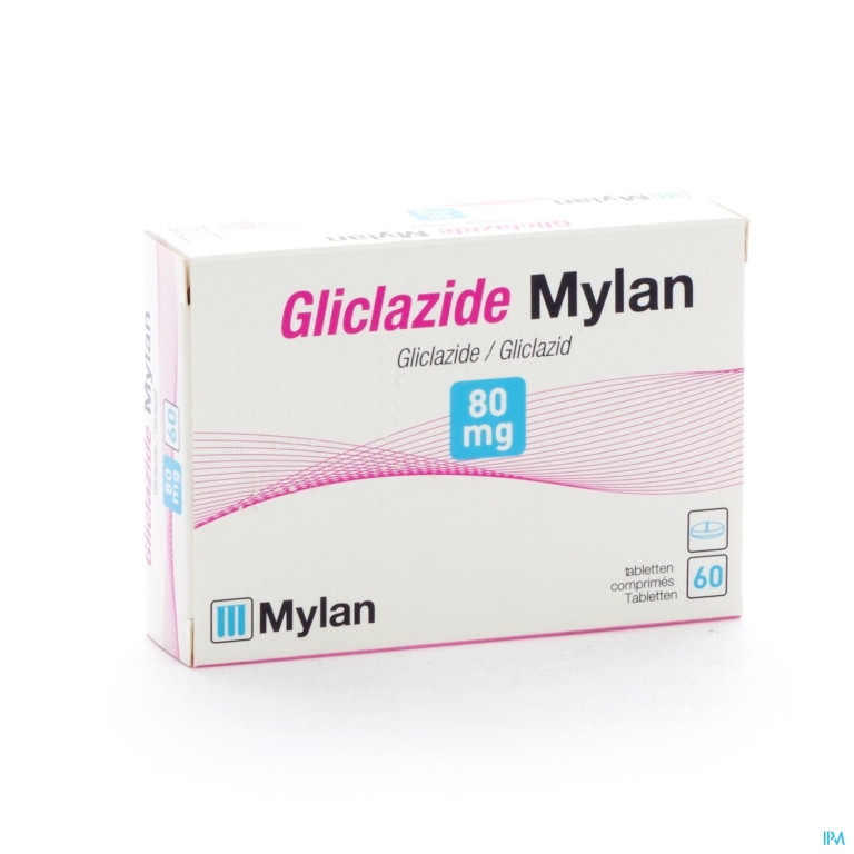 Gliclazide Mylan 80mg Tabl 60