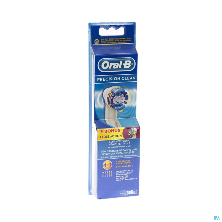 Oral B Refill Eb20-4 Eb25-1 Brush Set 5