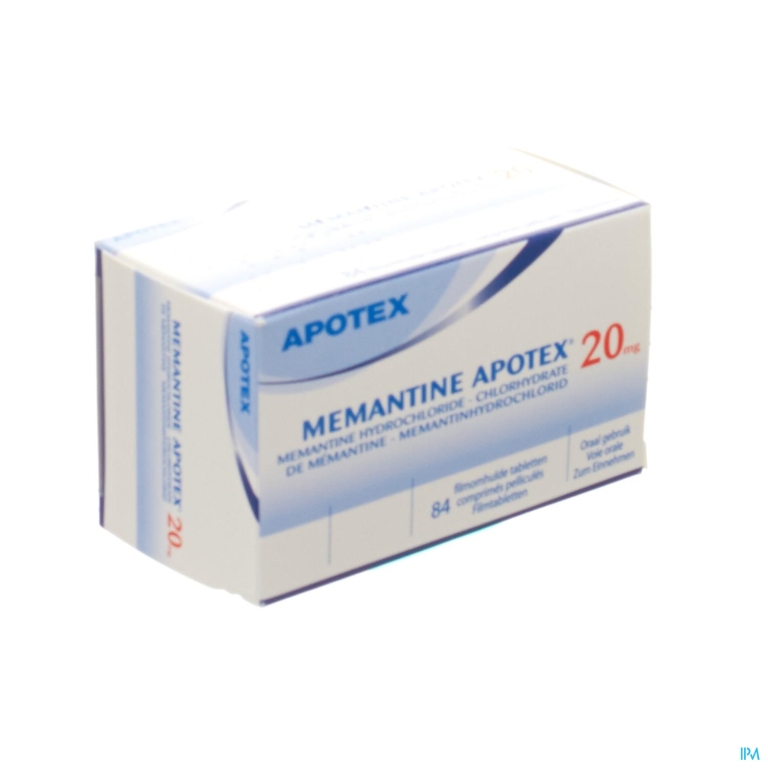 Memantine 20mg Apotex Filmomh Comp 84