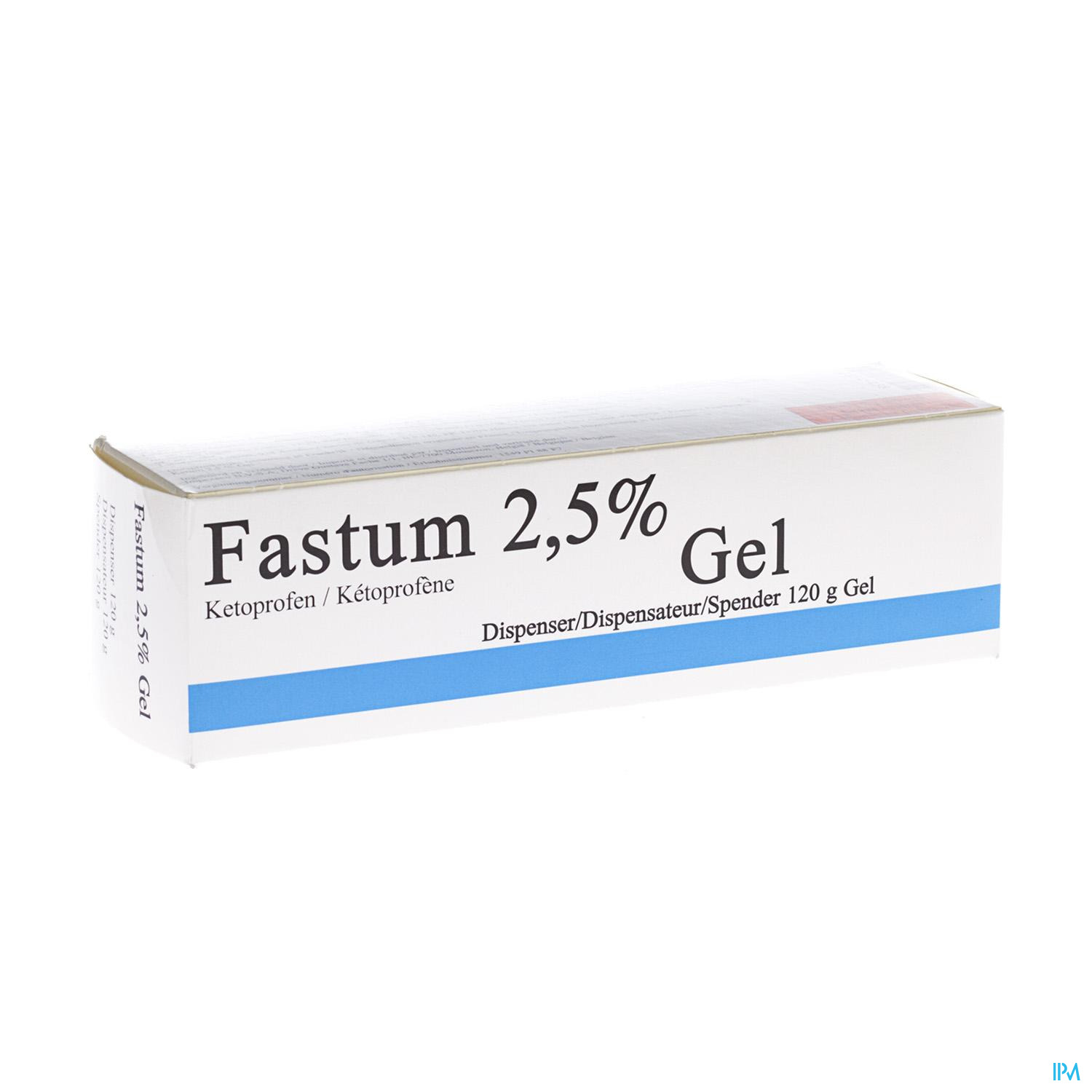 Fastum Gel 2,5% Impexeco Dispenser 120g Pip