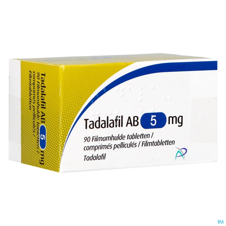 Tadalafil Ab 5mg Filmomh Tabl 90 X 5mg