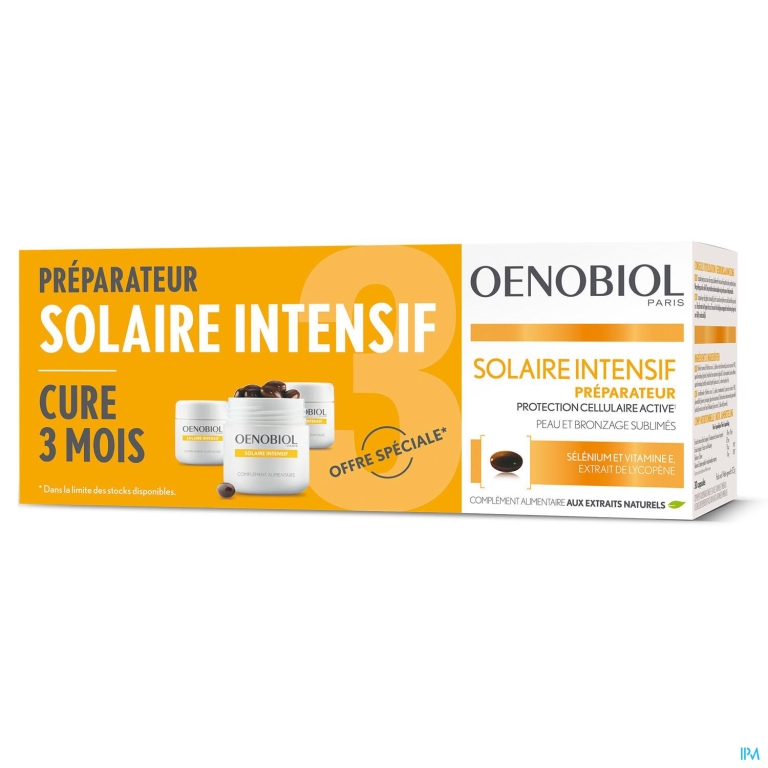 Oenobiol Solaire Intensif Caps 3×30