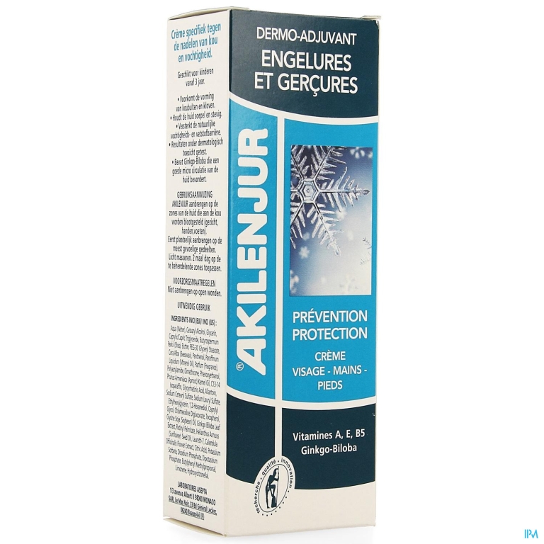 Akilenjur Creme Gezicht-hand-voet Tube 75ml 104500