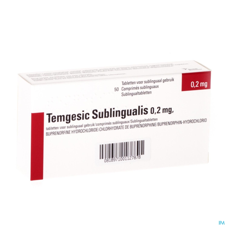 Temgesic Sublingualis Comp 50 X 0,216mg