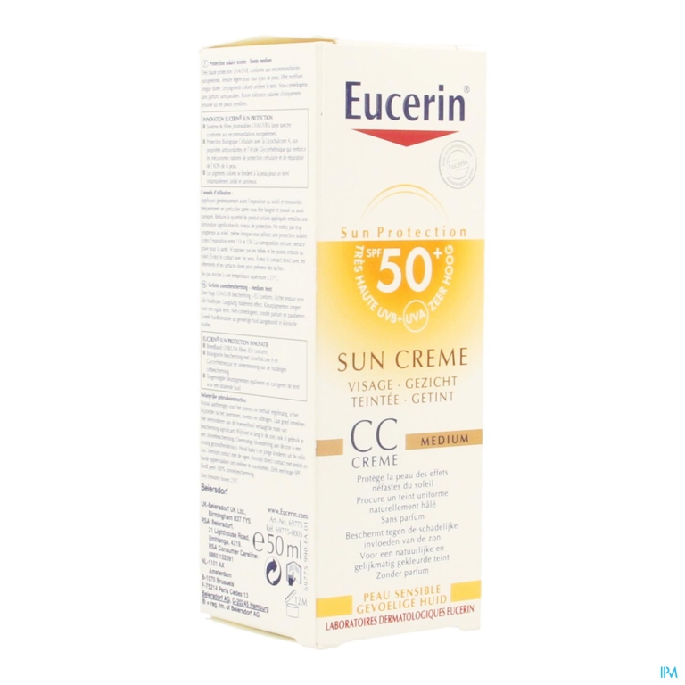 Eucerin Sun Cc Creme Medium Ip50+ 50ml