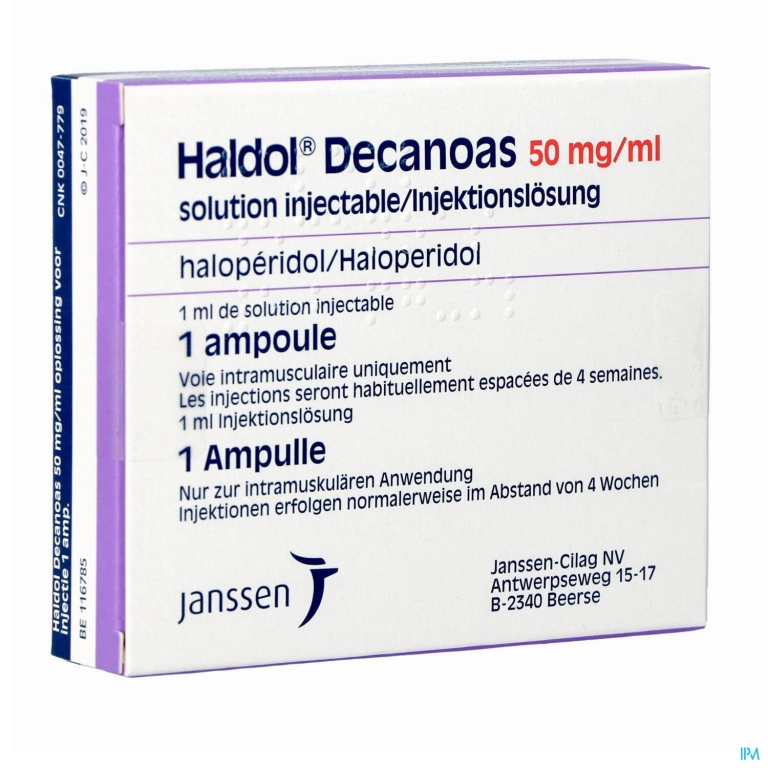 Haldol Decanoas Amp 1 X 1ml/50mg/ml