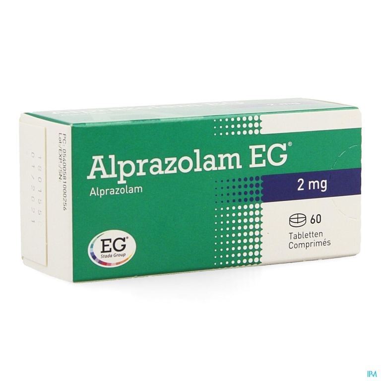 Alprazolam EG Tabl 60X2,00Mg