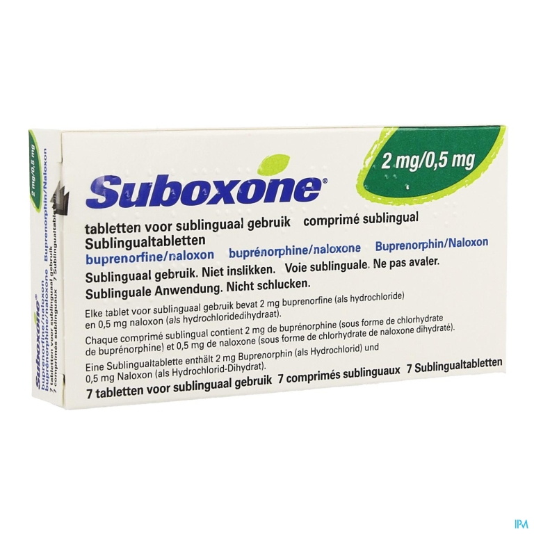 Suboxone 2mg/0,5mg Tabl Subl 7