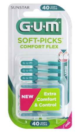 Gum Softpicks Comfort Flex Large 40