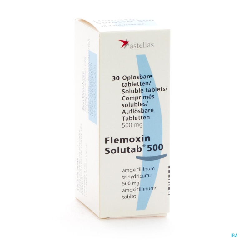 Flemoxin Solutab 30x500mg