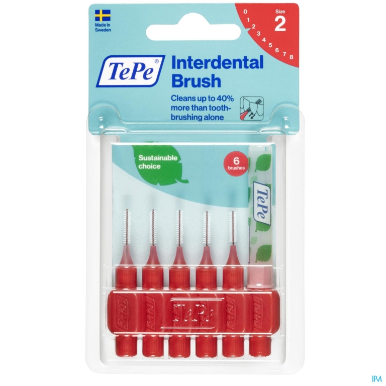 Tepe Interdental Brush 0,50mm Red 6