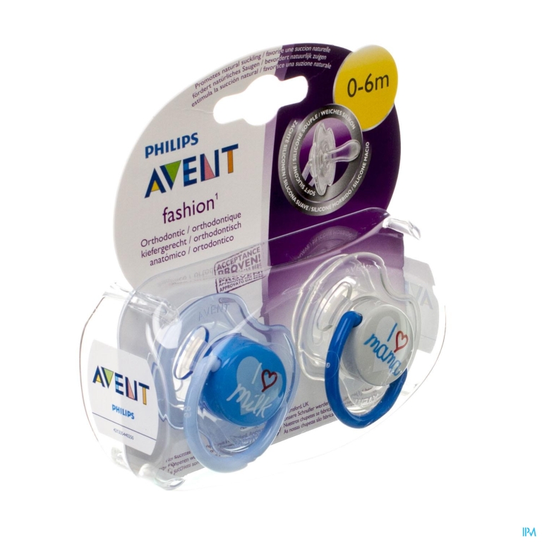 Philips Avent Fopsp Fashion Dubbel 0- 6m 2 SCF172/50