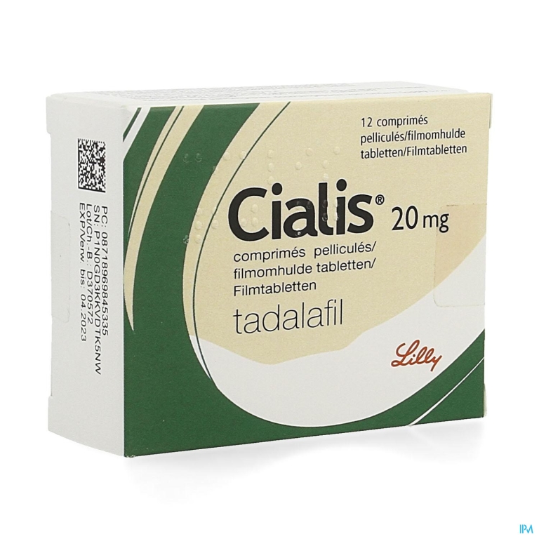 Cialis 20mg Orifarm Filmomh Tabl12x20mg